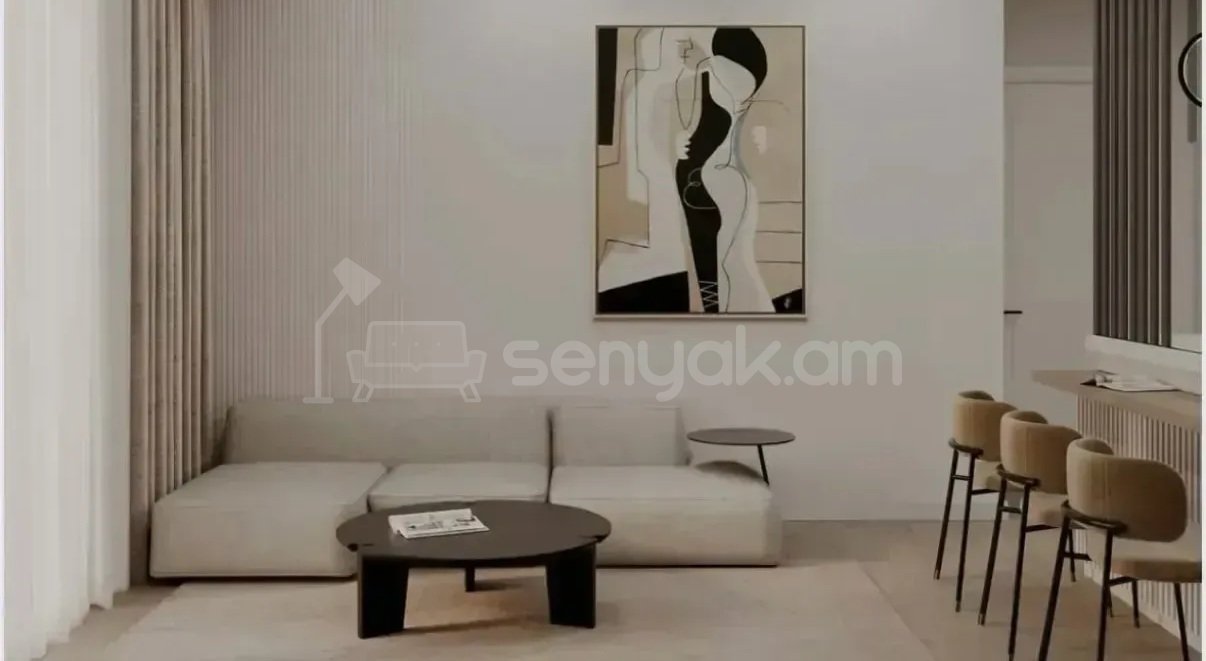 4 Սենյականոց Բնակարան Նորակառույցում, 82քմ, 8/19 հարկ, Զրոյական Վիճակում