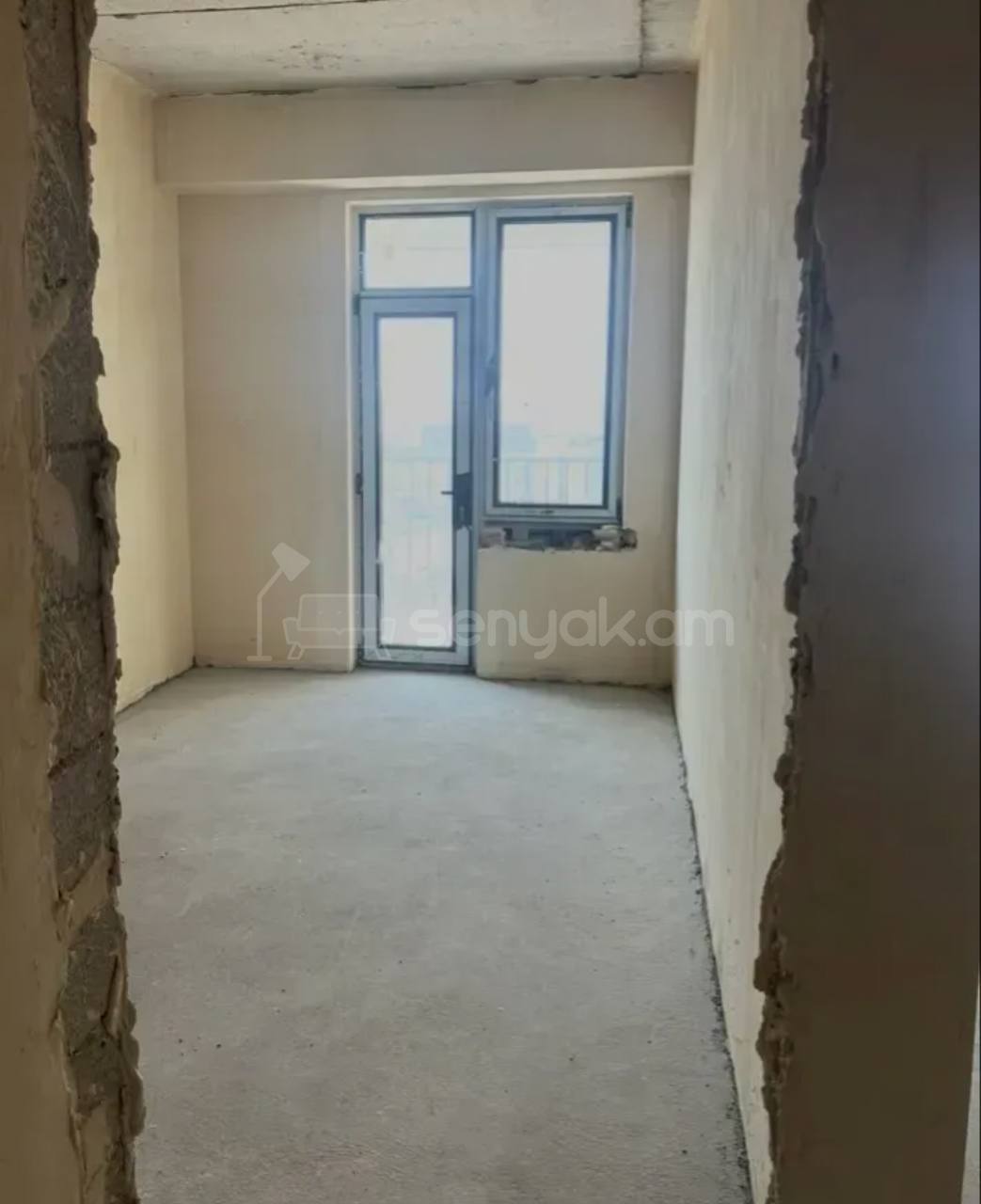 2 Սենյականոց Բնակարան, 60քմ, 14/16 հարկ, Զրոյական Վիճակում