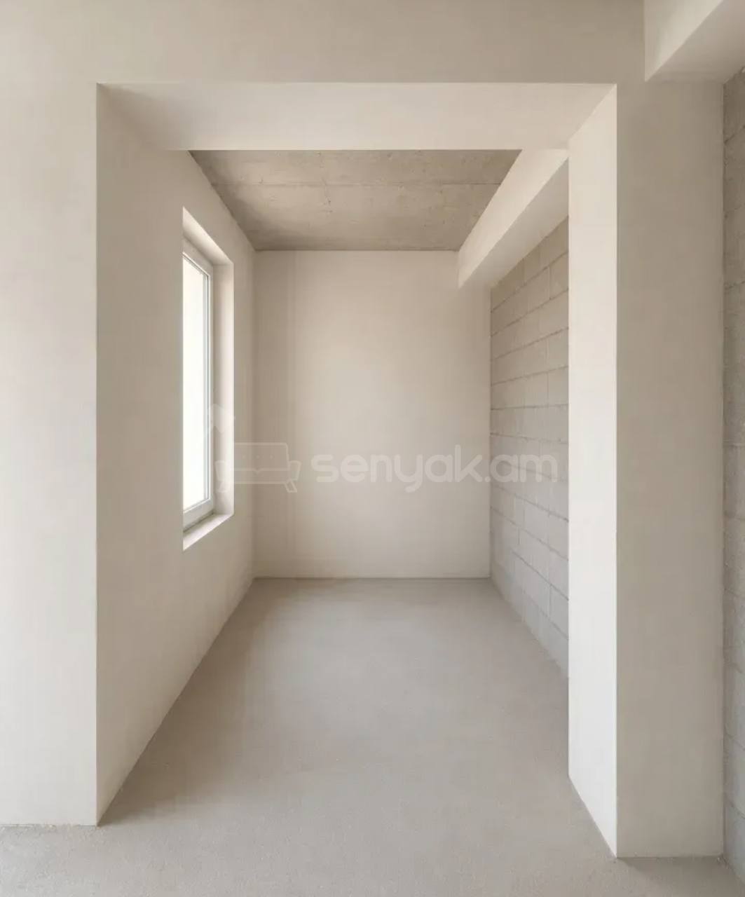 2 Սենյականոց Բնակարան, 58քմ, 3/10 հարկ, Զրոյական Վիճակում