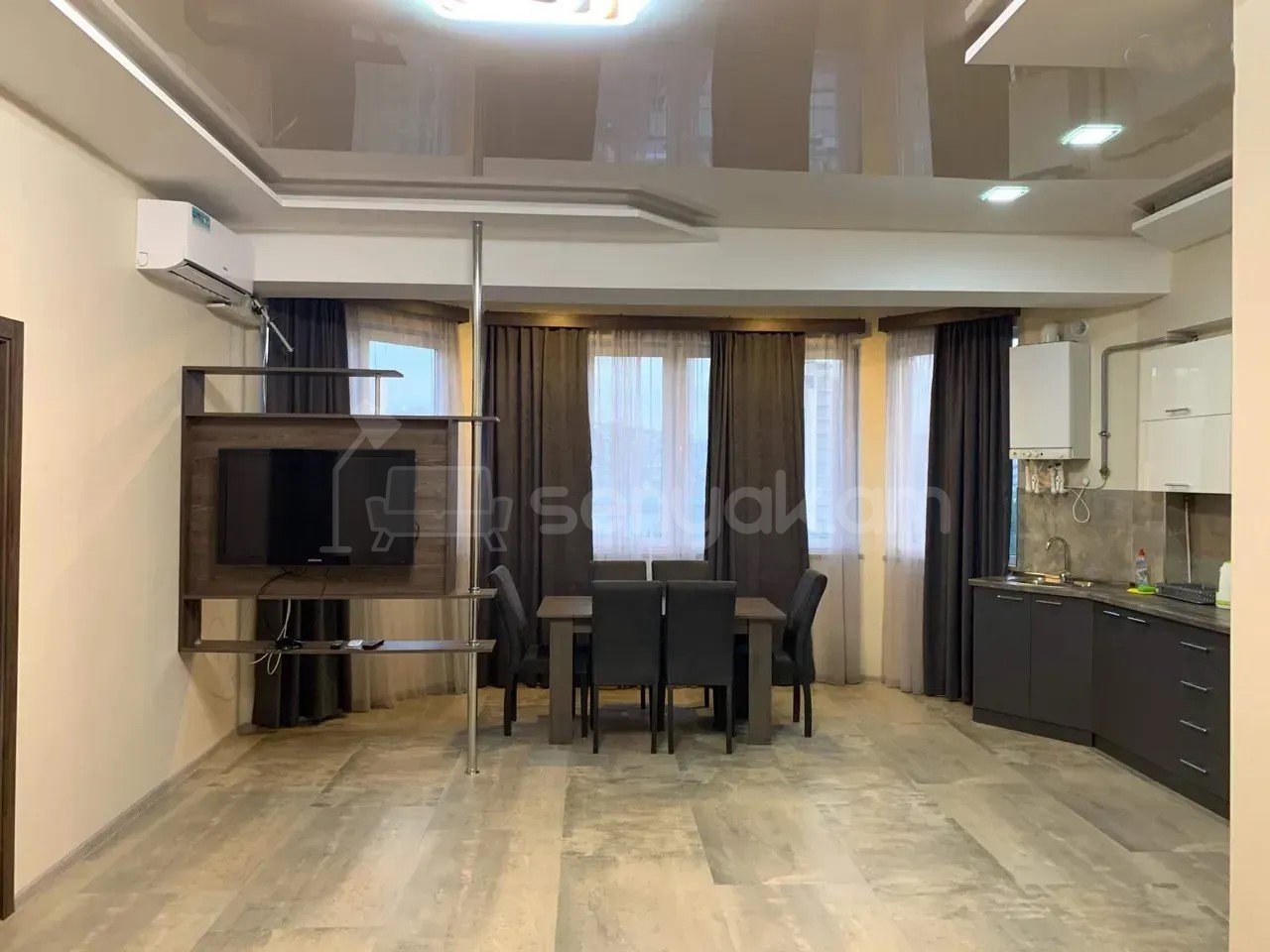 3 Սենյականոց Բնակարան Նորակառույցում, 62քմ, 7/11 հարկ, Դիզայներական Վերանորոգված