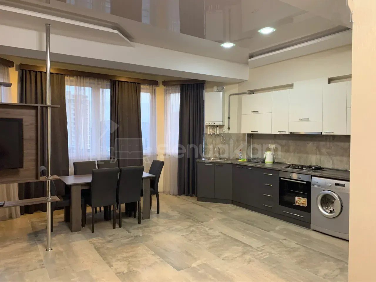 3 Սենյականոց Բնակարան Նորակառույցում, 62քմ, 7/11 հարկ, Դիզայներական Վերանորոգված