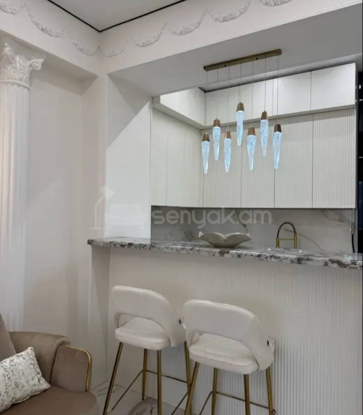3 Սենյականոց Բնակարան Նորակառույցում, 66քմ, 4/20 հարկ, Դիզայներական Վերանորոգված, Կահավորված