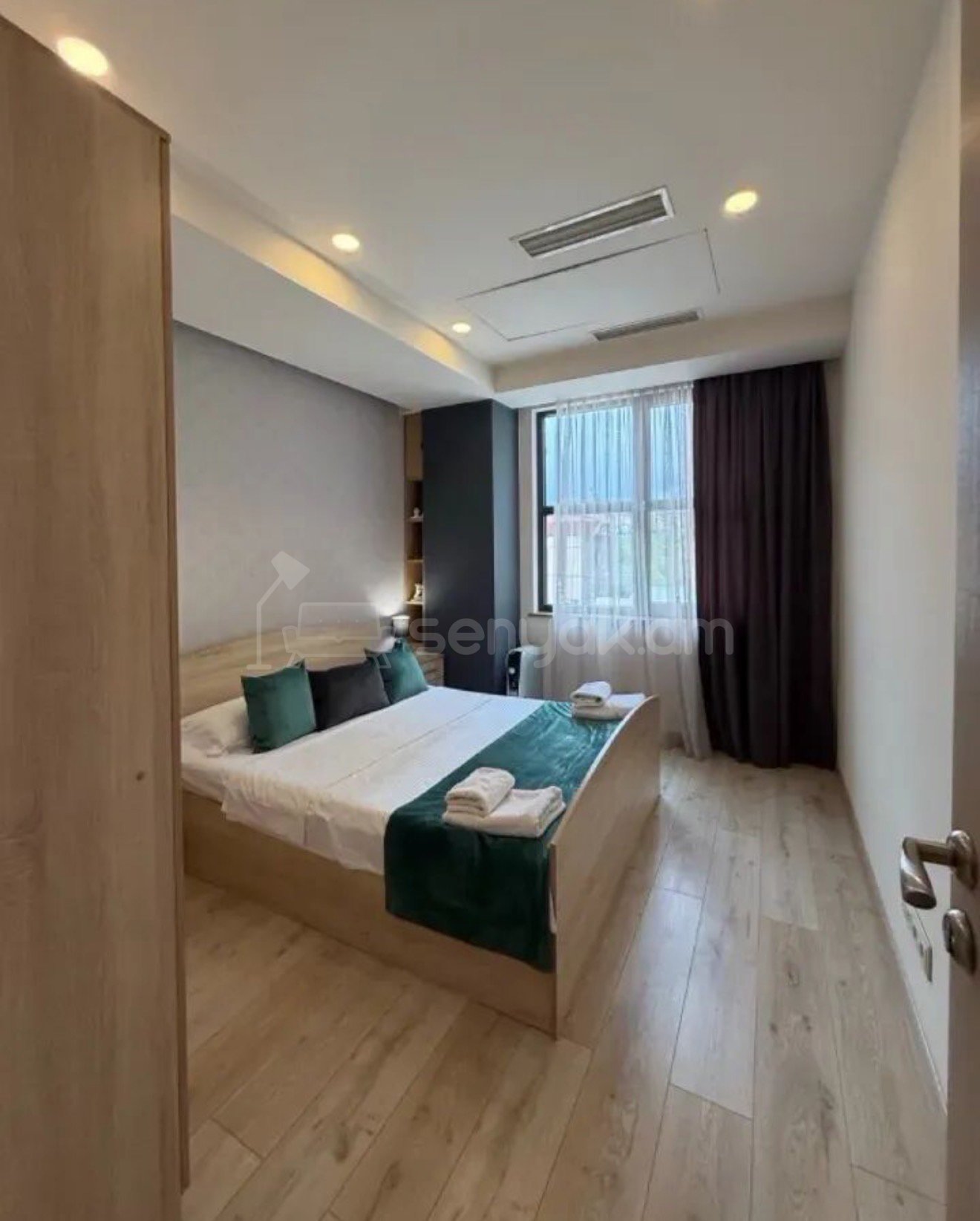 2 Սենյականոց Բնակարան Նորակառույցում, 40քմ, 5/18 հարկ, Դիզայներական Վերանորոգված
