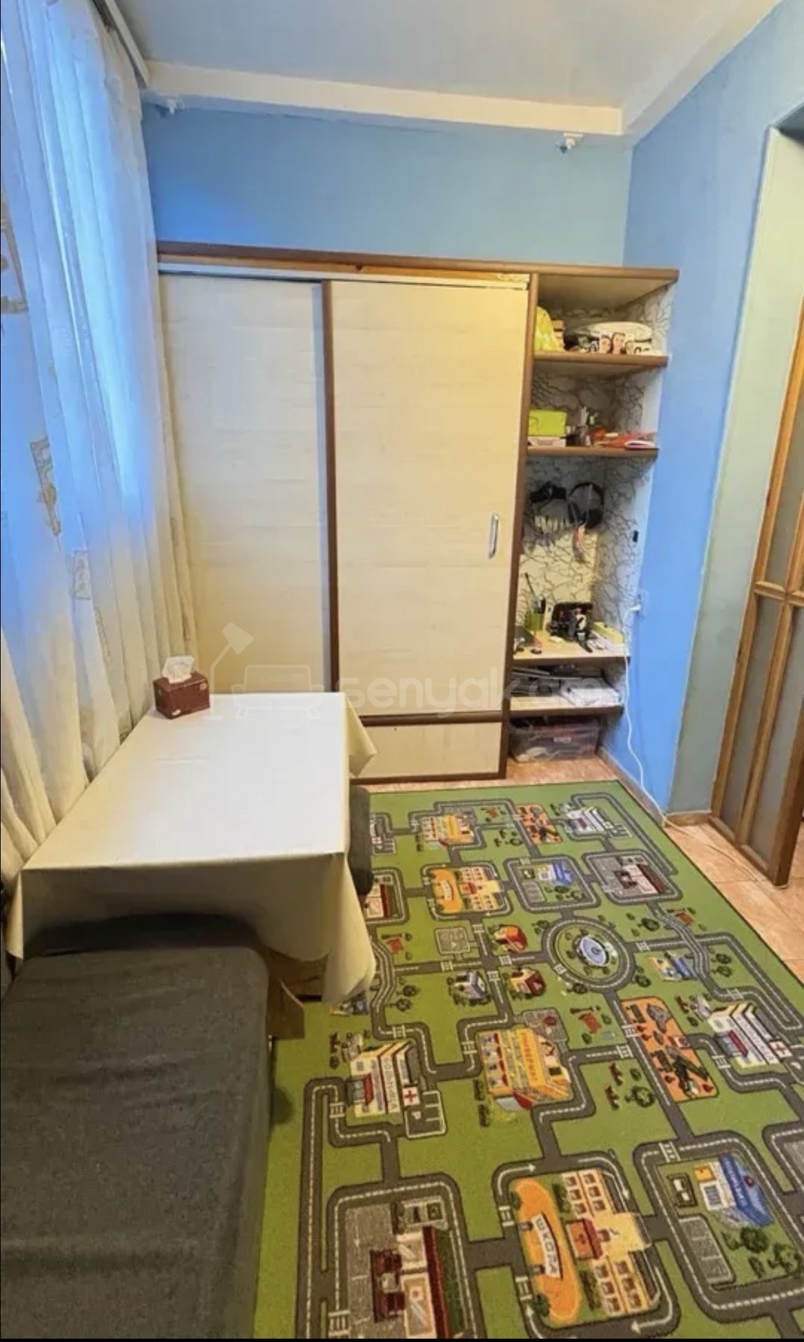 3 Սենյականոց Բնակարան Քարե Շենքում, 54քմ, 1/4 հարկ, Կապիտալ Վերանորոգված