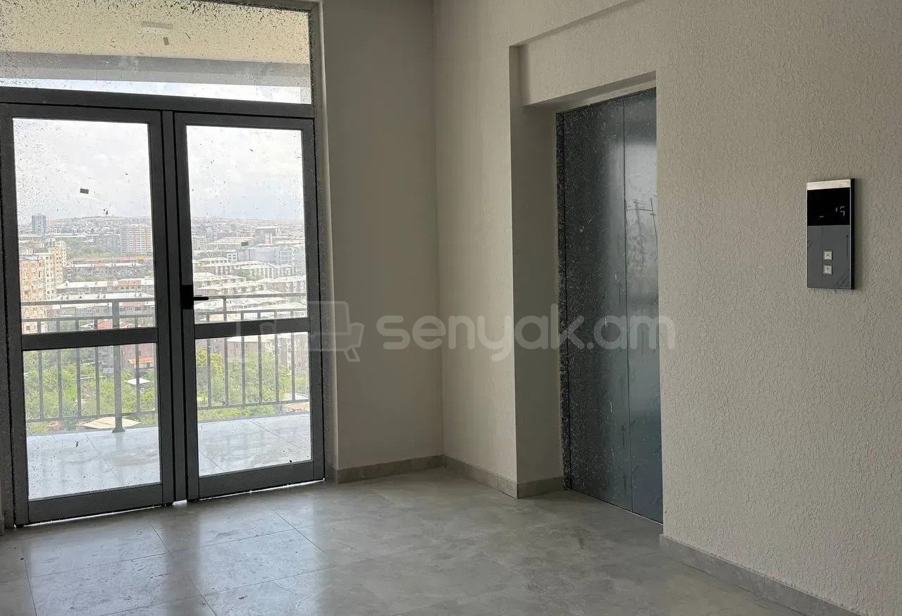 2 Սենյականոց Բնակարան Նորակառույցում, 57քմ, 15/18 հարկ, Զրոյական Վիճակում