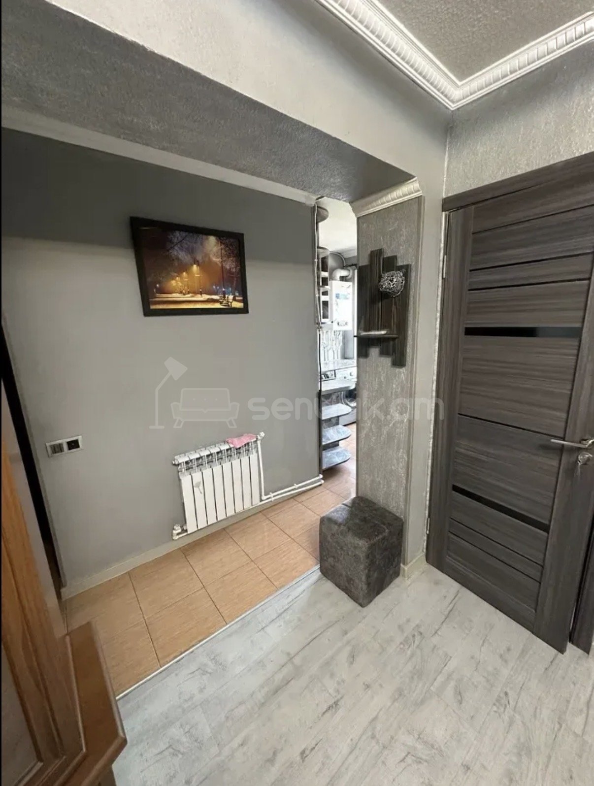 2 Սենյականոց Բնակարան Քարե Շենքում, 58քմ, 3/5 հարկ, Նորմալ Վիճակում, Կահավորված