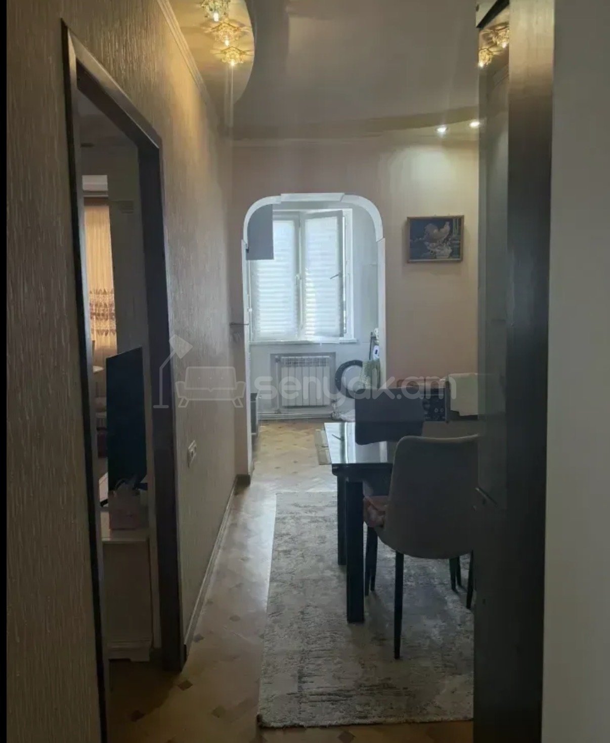 2 Սենյականոց Բնակարան, 60քմ, 9/9 հարկ, Կապիտալ Վերանորոգված, Կահավորված