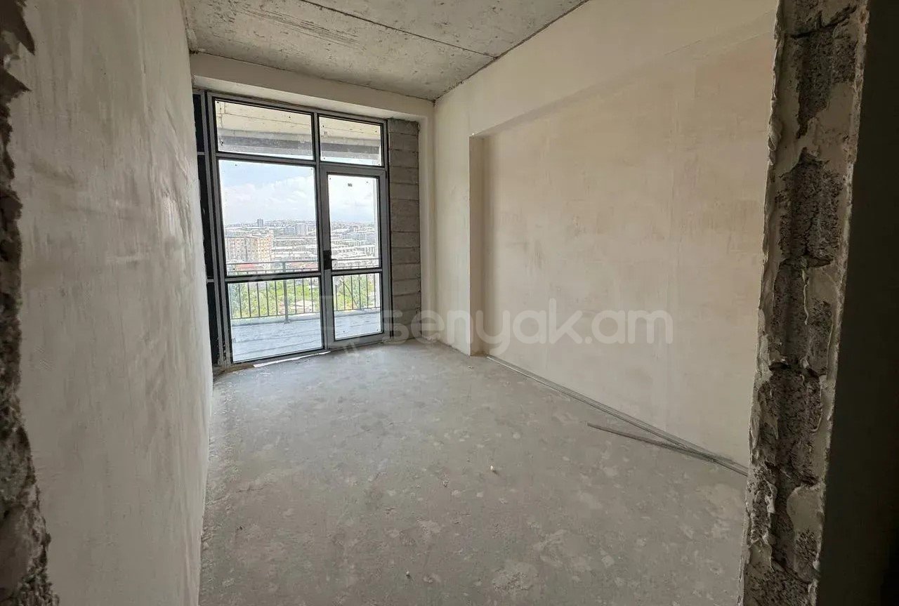 2 Սենյականոց Բնակարան Նորակառույցում, 57քմ, 15/18 հարկ, Զրոյական Վիճակում