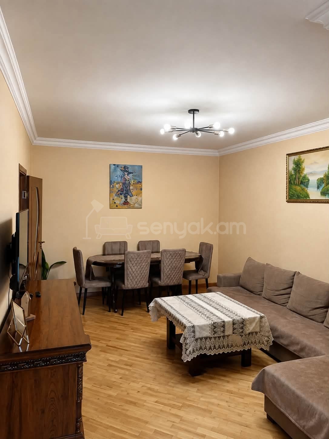 4 Սենյականոց Բնակարան, 98քմ, 4/16 հարկ, Կապիտալ Վերանորոգված