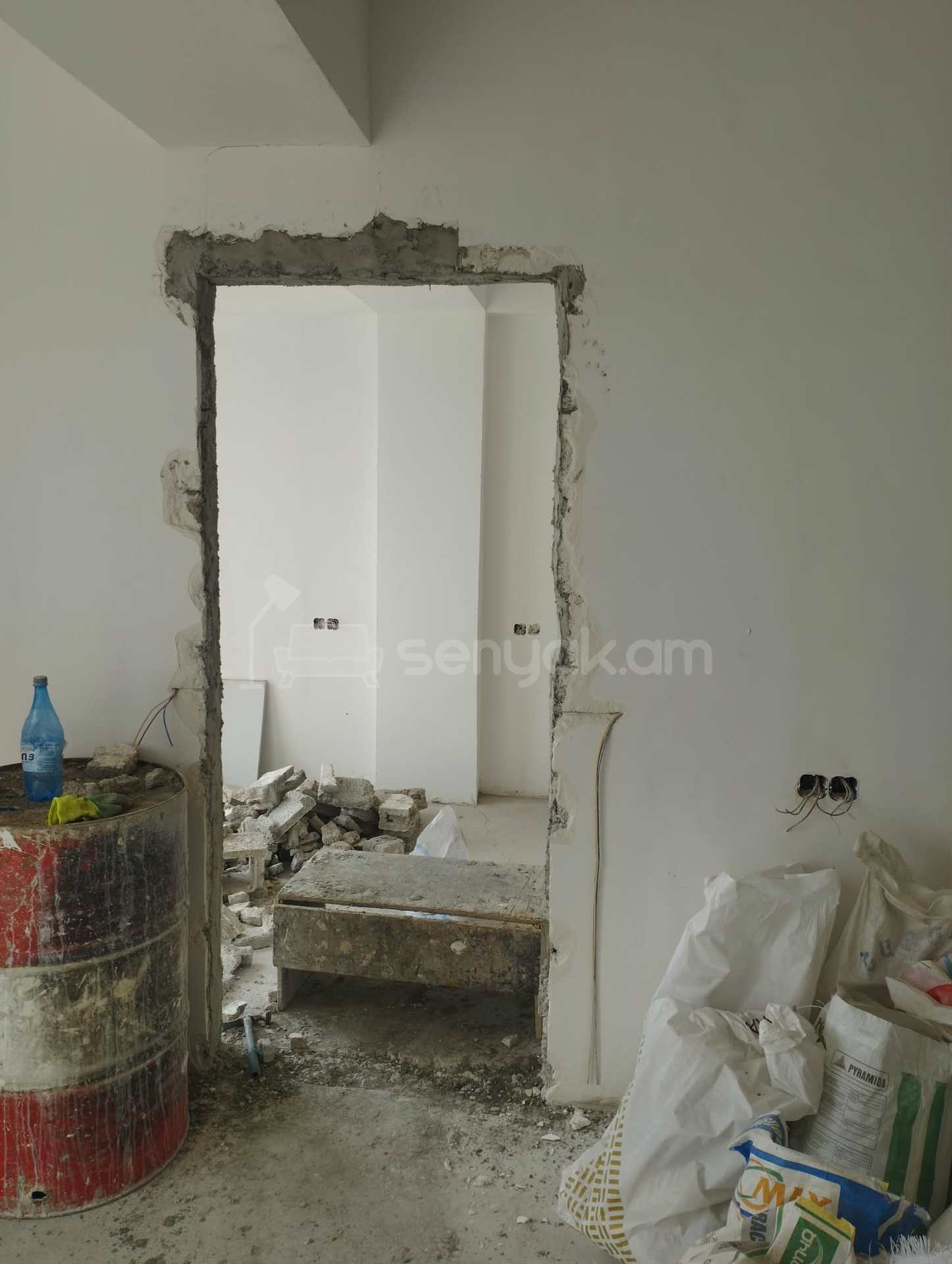 3 Սենյականոց Բնակարան Նորակառույցում, 62քմ, 9/12 հարկ, Զրոյական Վիճակում