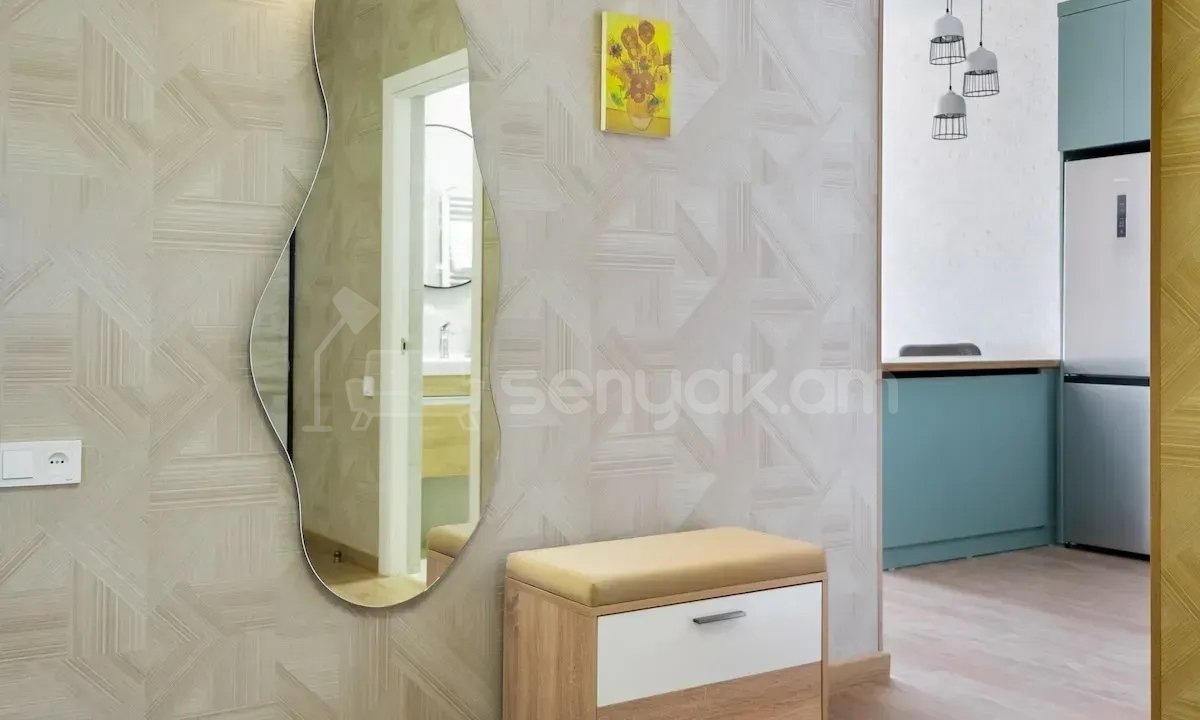 2 Սենյականոց Բնակարան Նորակառույցում, 67քմ, 14/16 հարկ, Դիզայներական Վերանորոգված, Կահավորված, Արևկող