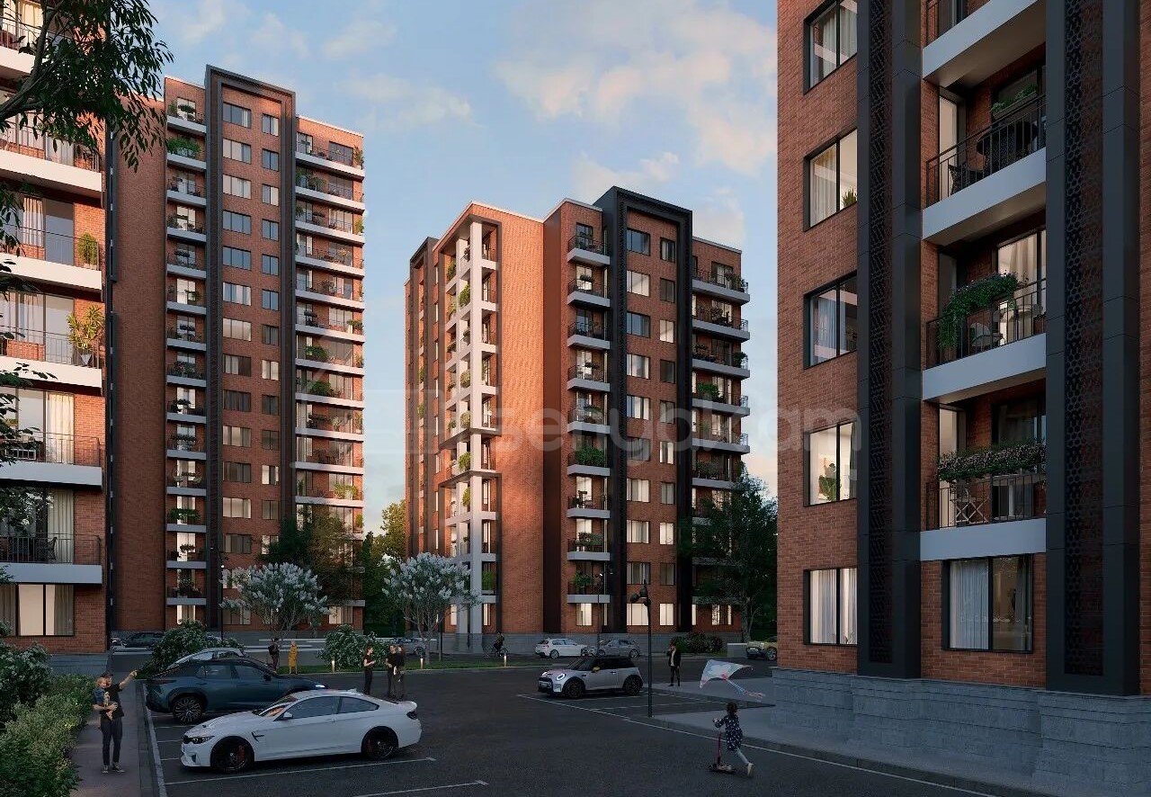 3 Սենյականոց Բնակարան Նորակառույցում, 83քմ, 14/15 հարկ, Զրոյական Վիճակում