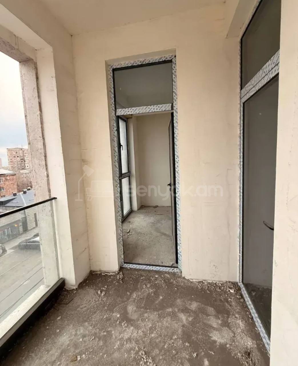 2 Սենյականոց Բնակարան, 48քմ, 4/16 հարկ, Զրոյական Վիճակում