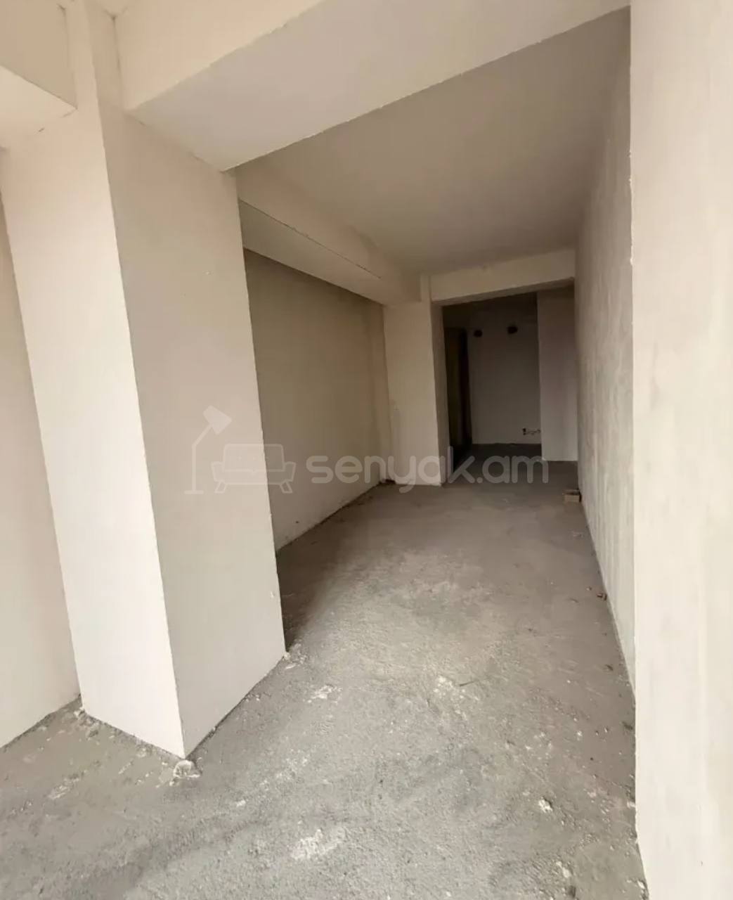 2 Սենյականոց Բնակարան, 48քմ, 4/16 հարկ, Զրոյական Վիճակում