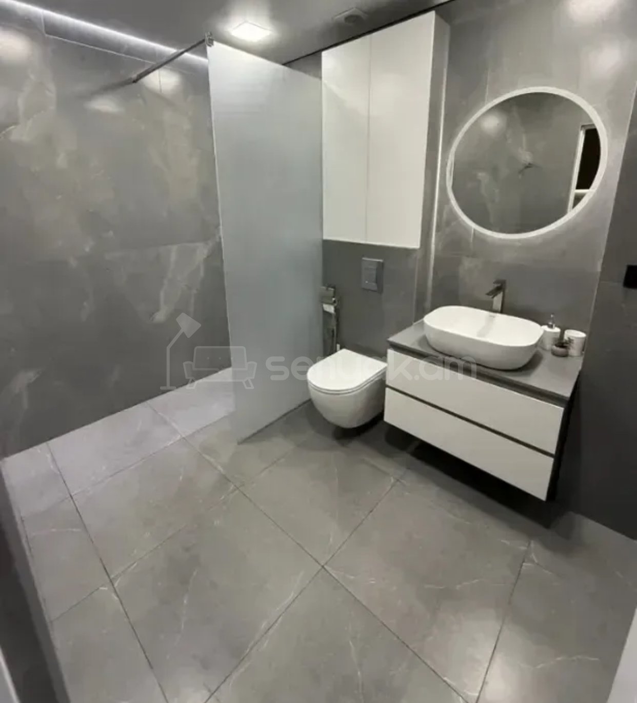 3 Սենյականոց Բնակարան Նորակառույցում, 65քմ, 3/8 հարկ, Դիզայներական Վերանորոգված