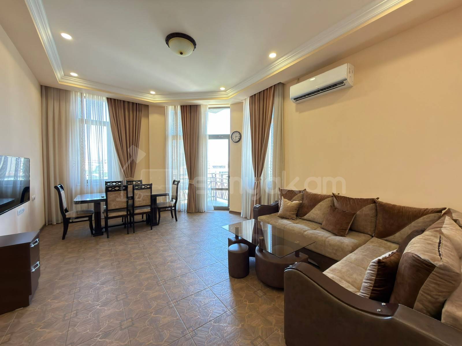 2 Սենյականոց Բնակարան Նորակառույցում, 70քմ, 6/6 հարկ, Կապիտալ Վերանորոգված, Կահավորված, Արևկող