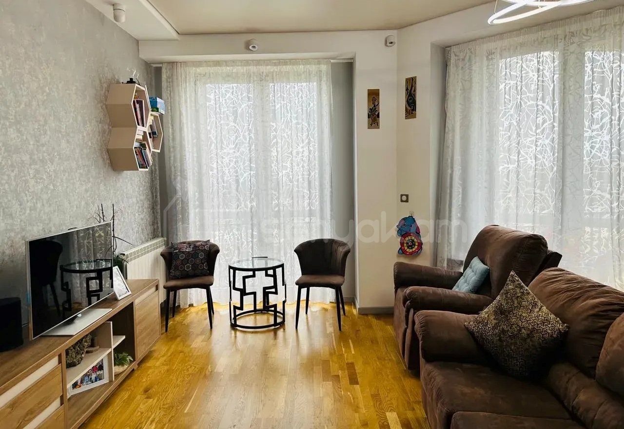 3 Սենյականոց Բնակարան Նորակառույցում, 77քմ, 9/18 հարկ, Կապիտալ Վերանորոգված, Կահավորված, Արևկող