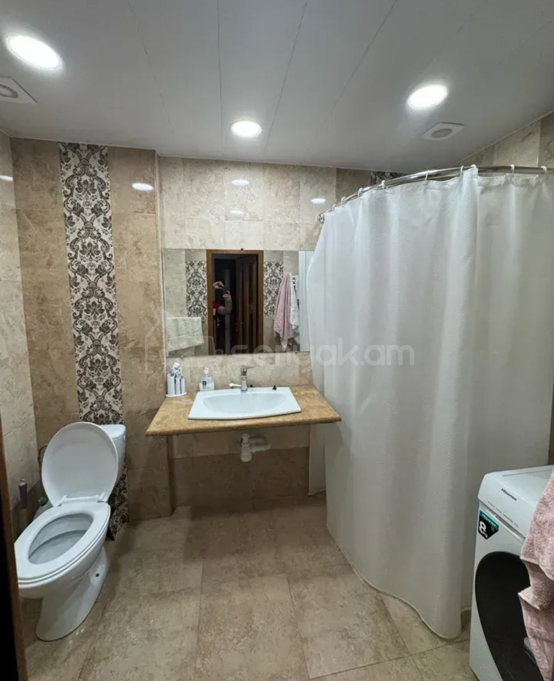 3 Սենյականոց Բնակարան, 80քմ, 4/9 հարկ, Կապիտալ Վերանորոգված
