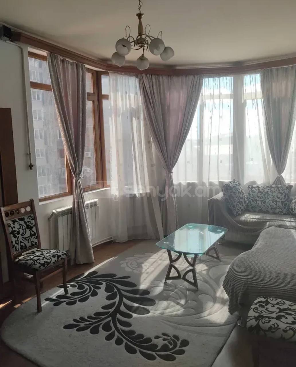 2 Սենյականոց Բնակարան, 55քմ, 4/12 հարկ, Կապիտալ Վերանորոգված, Կահավորված