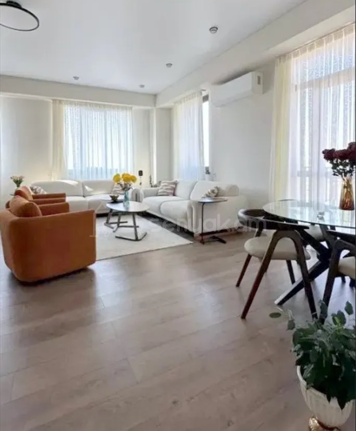 2 Սենյականոց Բնակարան Նորակառույցում, 80քմ, 6/9 հարկ, Դիզայներական Վերանորոգված