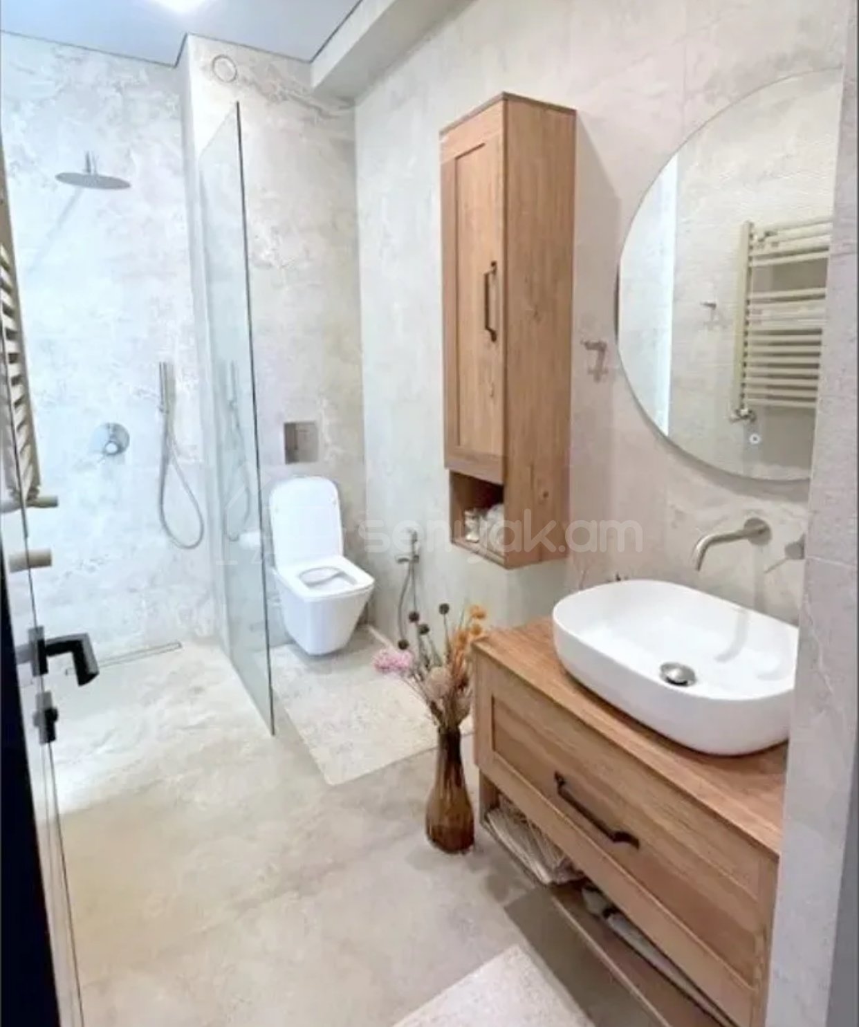 2 Սենյականոց Բնակարան Նորակառույցում, 80քմ, 6/9 հարկ, Դիզայներական Վերանորոգված