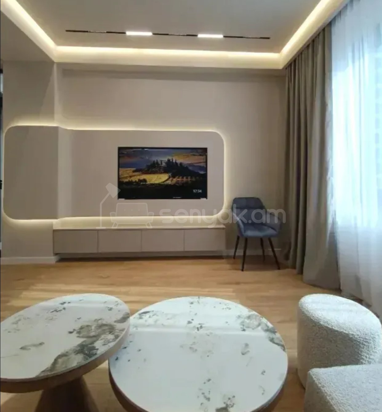 2 Սենյականոց Բնակարան Նորակառույցում, 70քմ, 4/20 հարկ, Կապիտալ Վերանորոգված