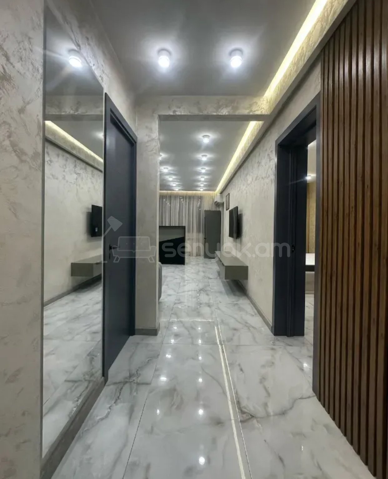 2 Սենյականոց Բնակարան Նորակառույցում, 50քմ, 11/15 հարկ, Դիզայներական Վերանորոգված