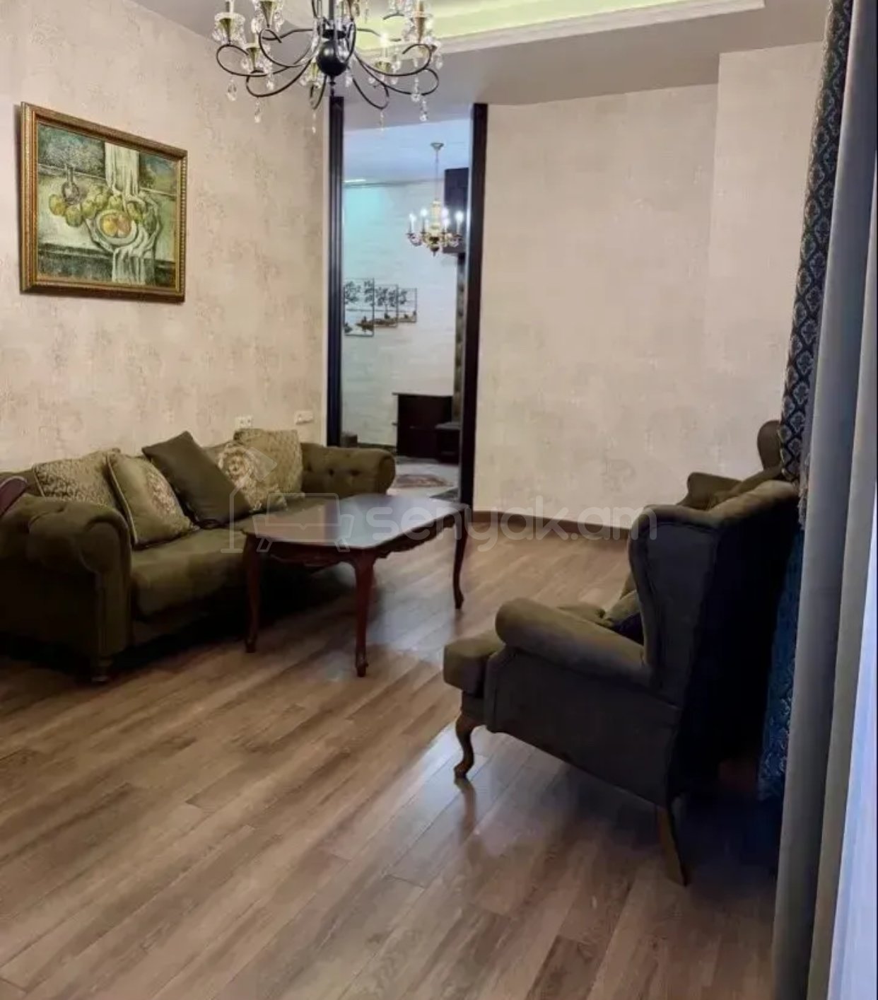 2 Սենյականոց Բնակարան Նորակառույցում, 58քմ, 3/5 հարկ, Կապիտալ Վերանորոգված
