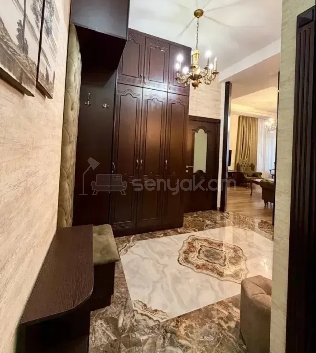 2 Սենյականոց Բնակարան Նորակառույցում, 58քմ, 3/5 հարկ, Կապիտալ Վերանորոգված