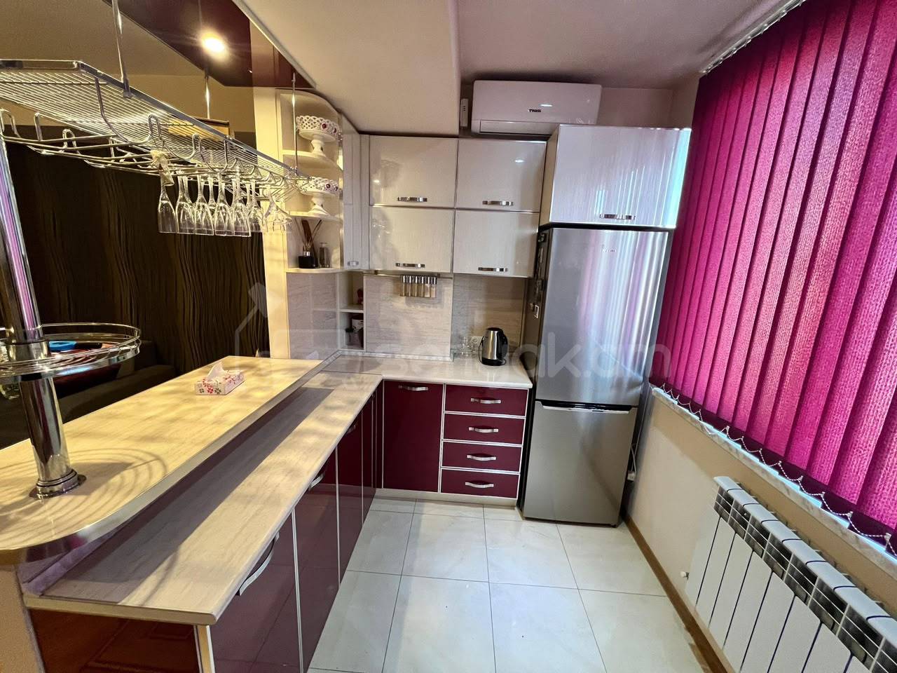 2 Սենյականոց Բնակարան, 45քմ, 7/9 հարկ, Կապիտալ Վերանորոգված, Կահավորված