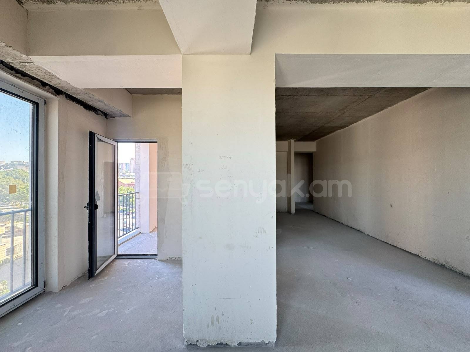 3 Սենյականոց Բնակարան Նորակառույցում, 115քմ, 7/22 հարկ, Զրոյական Վիճակում
