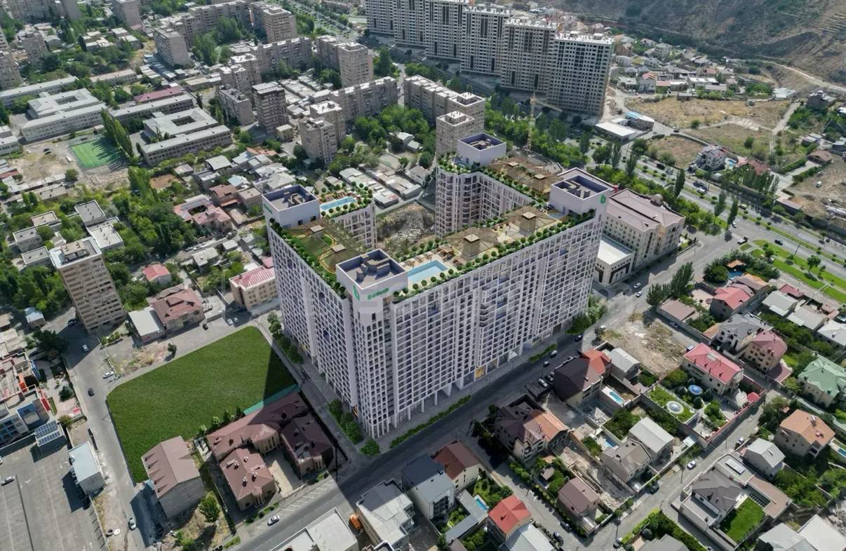2 Սենյականոց Բնակարան, 71քմ, 9/17 հարկ, Զրոյական Վիճակում