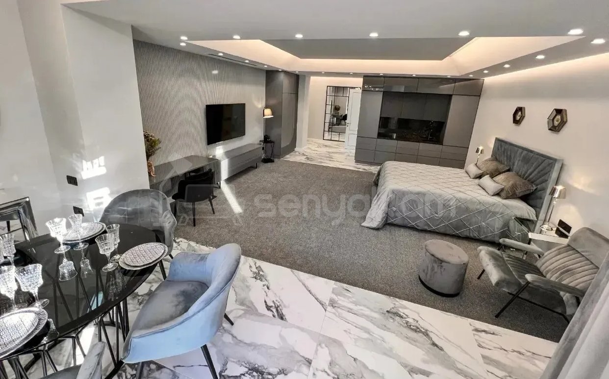 1 Սենյականոց Բնակարան, 100քմ, 3/9 հարկ, Դիզայներական Վերանորոգված