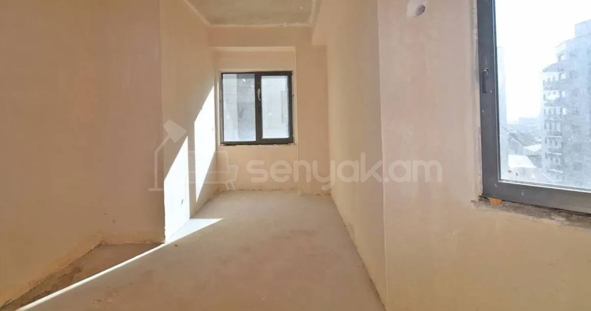 2 Սենյականոց Բնակարան, 60քմ, 6/9 հարկ, Զրոյական Վիճակում