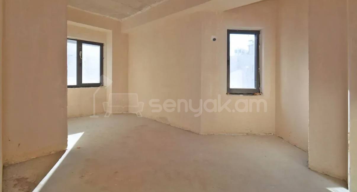 2 Սենյականոց Բնակարան, 60քմ, 6/9 հարկ, Զրոյական Վիճակում