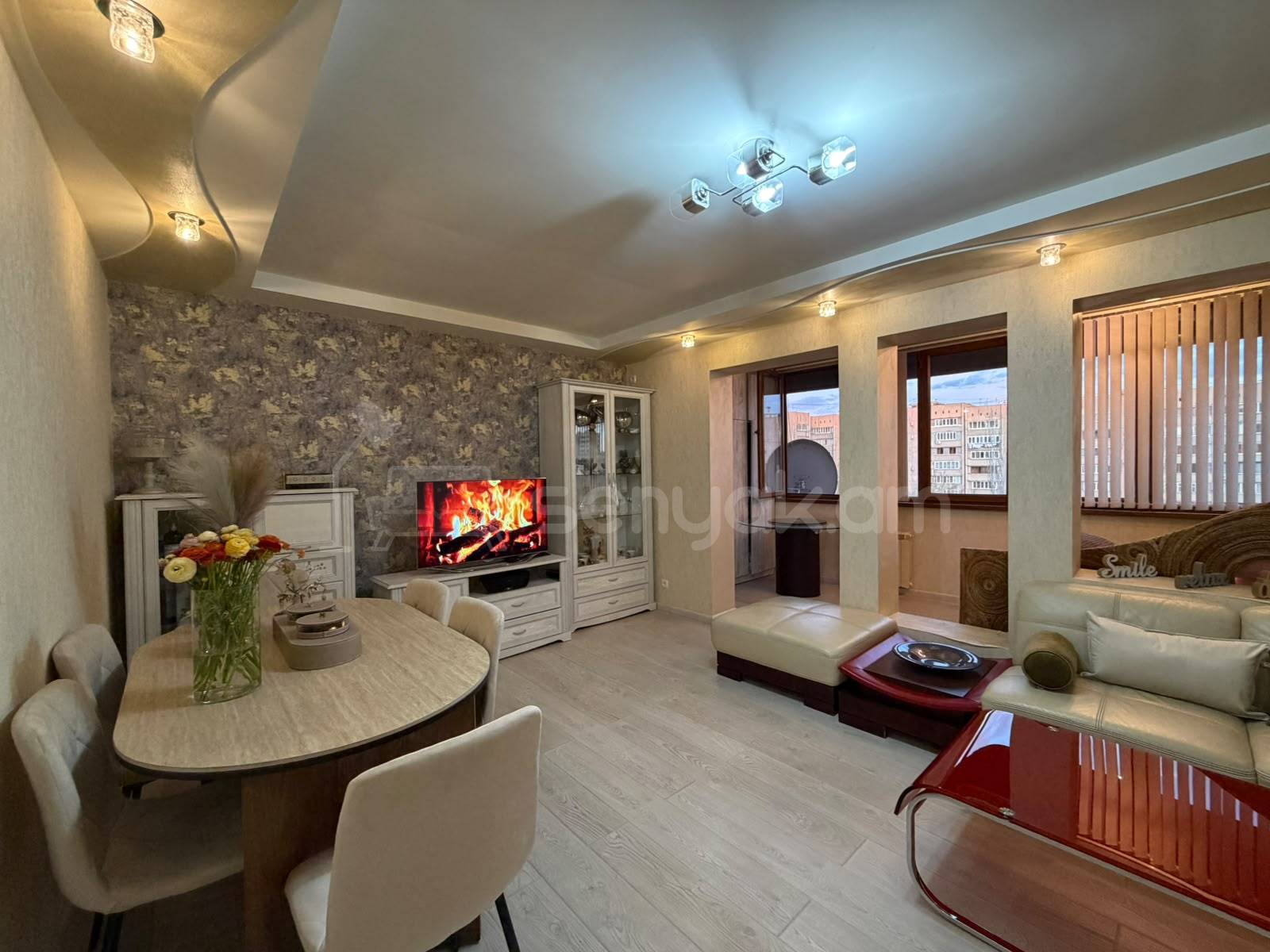 3 Սենյականոց Բնակարան, 97քմ, 7/9 հարկ, Կապիտալ Վերանորոգված