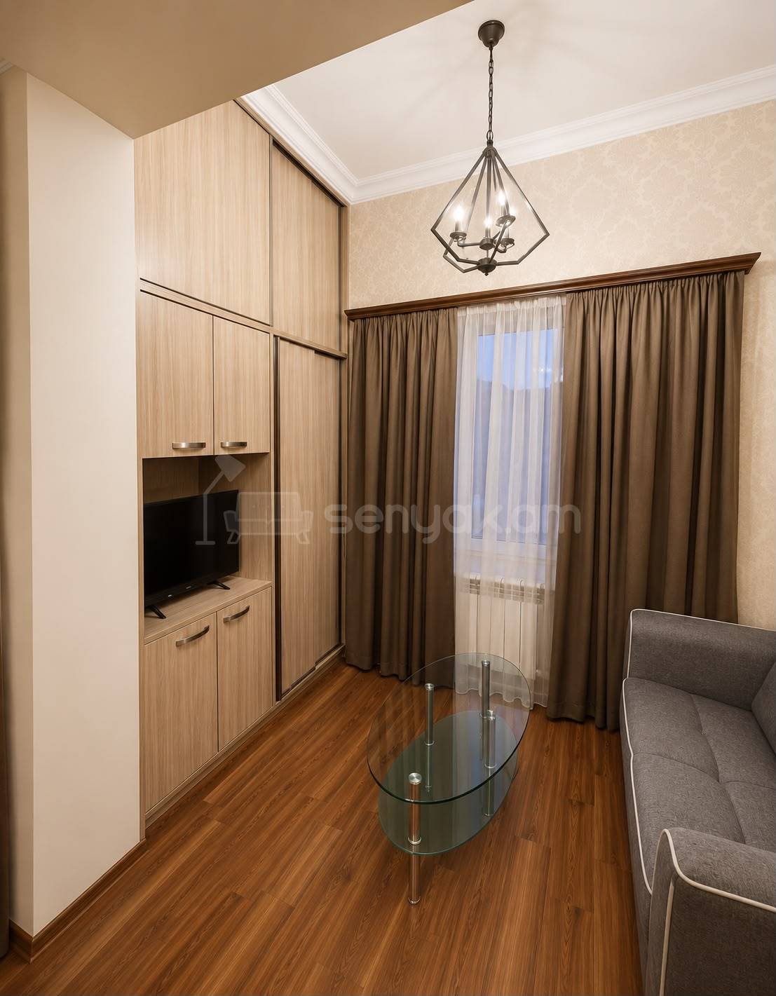 2 Սենյականոց Բնակարան Քարե Շենքում, 58քմ, 3/4 հարկ, Կապիտալ Վերանորոգված, Կահավորված
