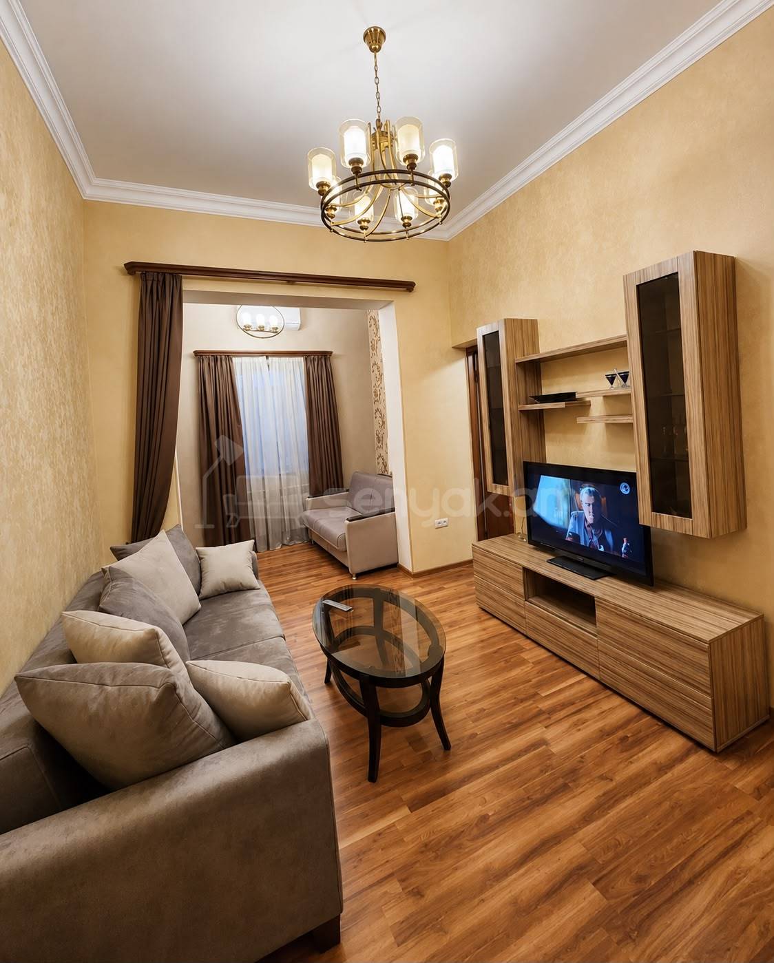 2 Սենյականոց Բնակարան Քարե Շենքում, 58քմ, 3/4 հարկ, Կապիտալ Վերանորոգված, Կահավորված