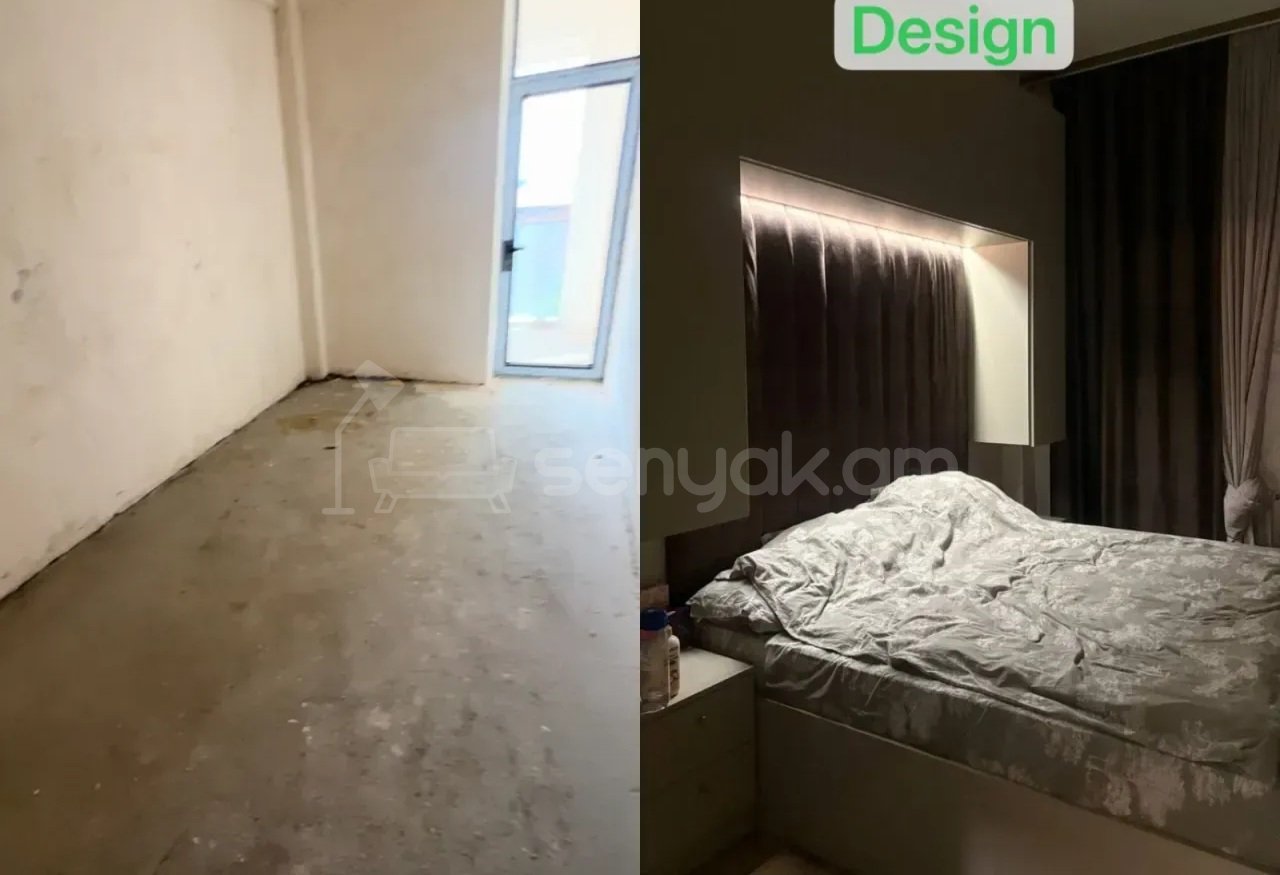 2 Սենյականոց Բնակարան, 48քմ, 4/16 հարկ, Զրոյական Վիճակում