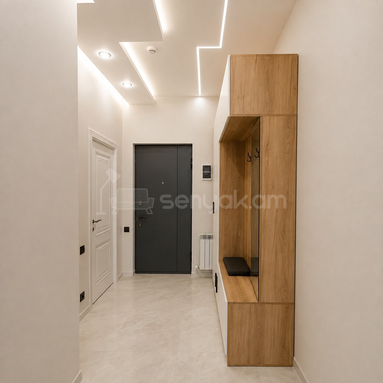 3 Սենյականոց Բնակարան Նորակառույցում, 70քմ, 4/16 հարկ, Դիզայներական Վերանորոգված, Կահավորված, Արևկող