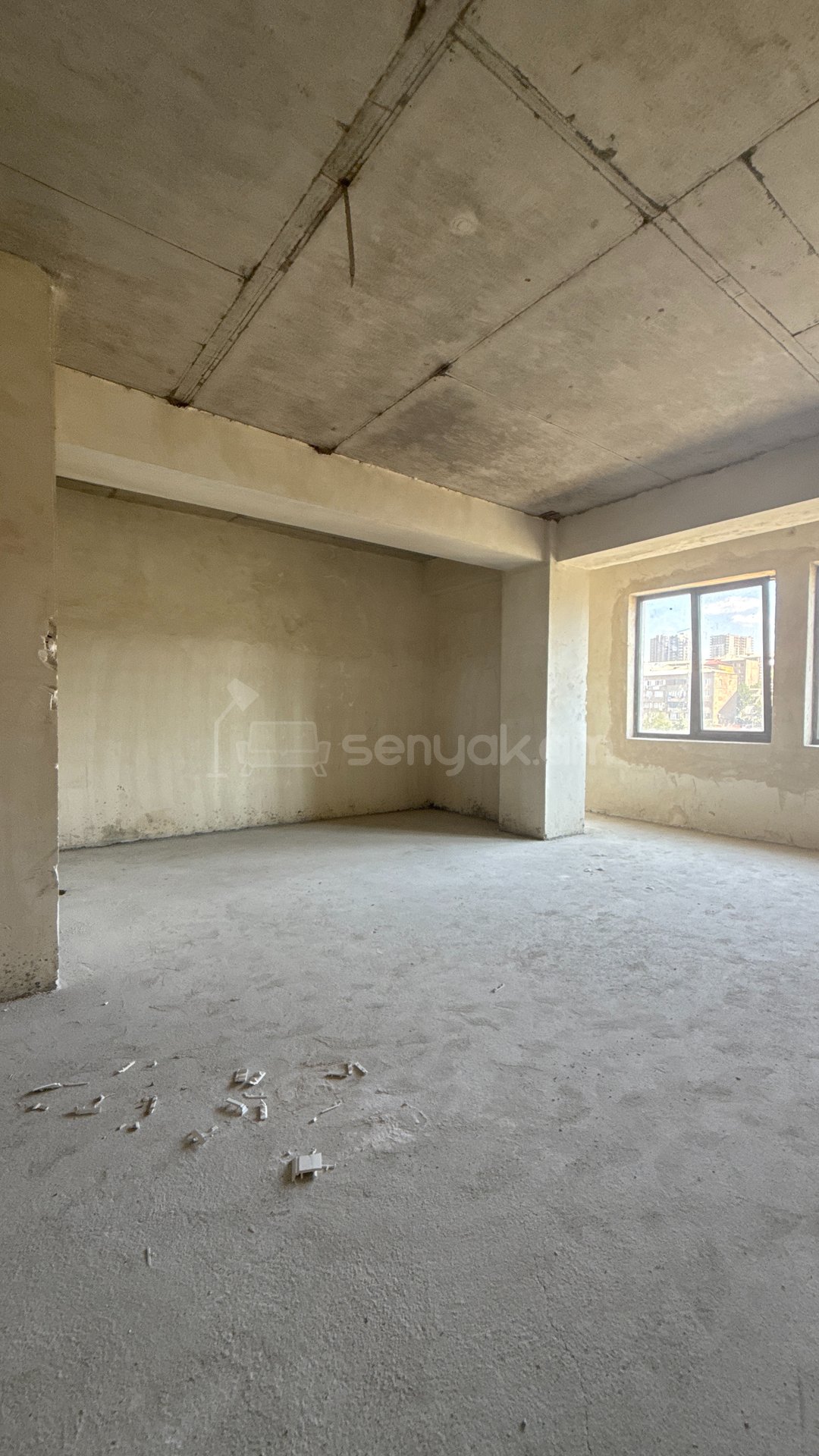 2 Սենյականոց Բնակարան Նորակառույցում, 50քմ, 11/16 հարկ, Զրոյական Վիճակում