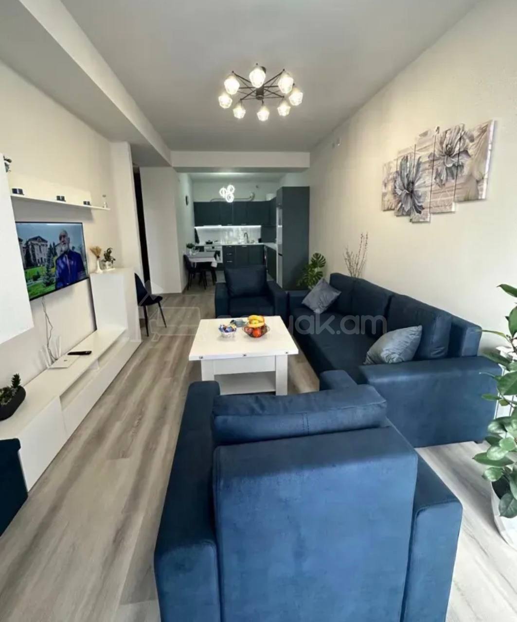 2 Սենյականոց Բնակարան Նորակառույցում, 70քմ, 9/16 հարկ, Կապիտալ Վերանորոգված, Կահավորված, Արևկող