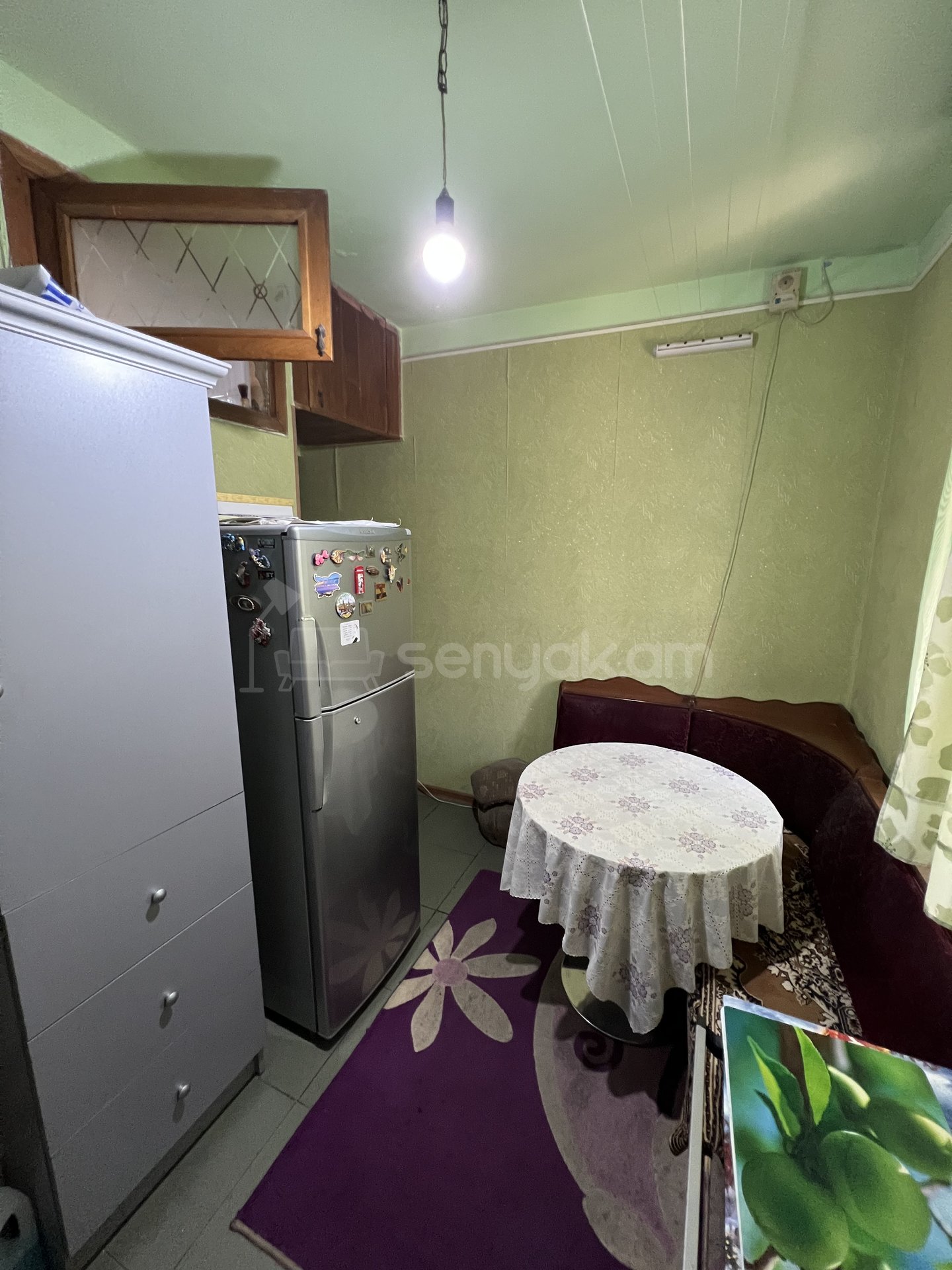 2 Սենյականոց Բնակարան Քարե Շենքում, 55քմ, 1/2 հարկ, Կոսմետիկ Վերանորոգված