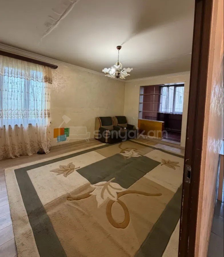 1 Սենյականոց Բնակարան, 58քմ, 3/9 հարկ, Նորմալ Վիճակում