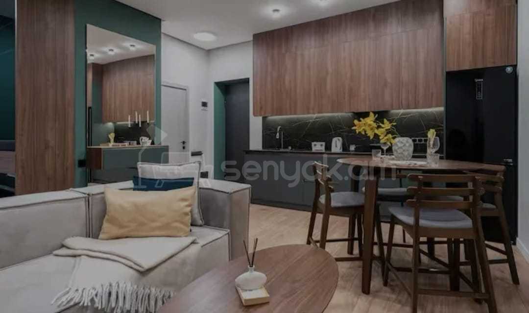 1 Սենյականոց Բնակարան Քարե Շենքում, 40քմ, 1/5 հարկ, Դիզայներական Վերանորոգված, Կահավորված