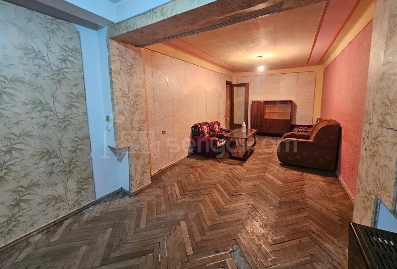 2 Սենյականոց Բնակարան Քարե Շենքում, 54քմ, 4/4 հարկ, Պետական Վիճակում