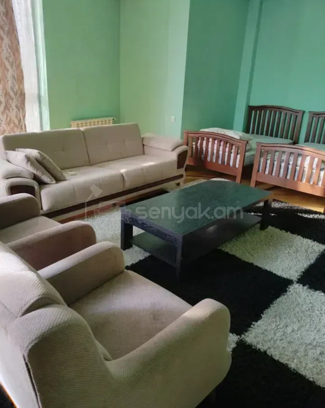 2 Սենյականոց Բնակարան Նորակառույցում, 100քմ, 9/14 հարկ, Կապիտալ Վերանորոգված, Կահավորված