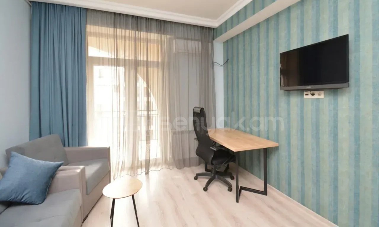 2 Սենյականոց Բնակարան Նորակառույց Քարե Շենքում, 50քմ, 12/14 հարկ, Կապիտալ Վերանորոգված, Կահավորված