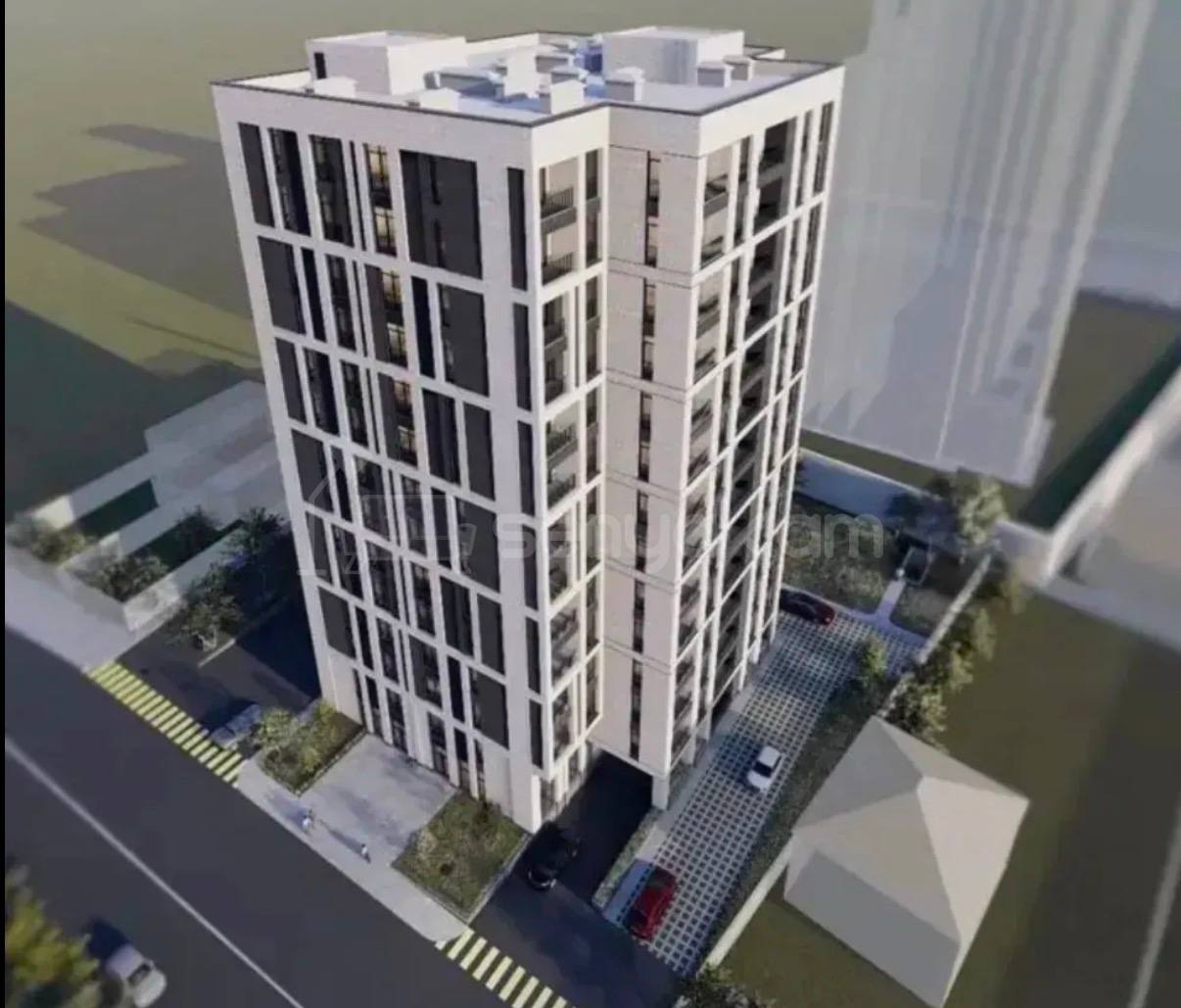 2 Սենյականոց Բնակարան, 80քմ, 6/14 հարկ, Զրոյական Վիճակում