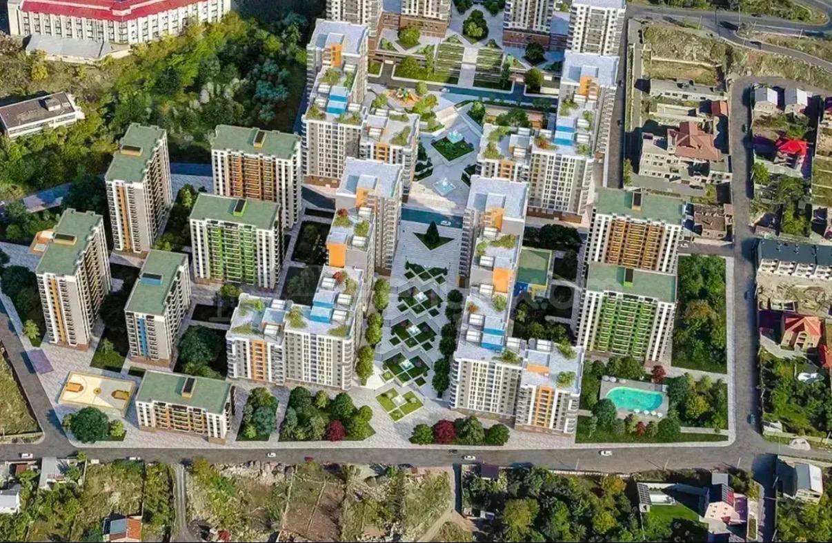 2 Սենյականոց Բնակարան Նորակառույցում, 60քմ, 5/15 հարկ, Զրոյական Վիճակում